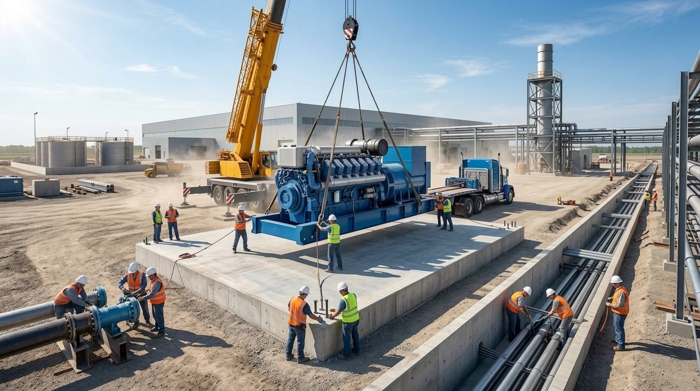Complete Diesel Generator Installation Guide for Industrial & Commercial Use