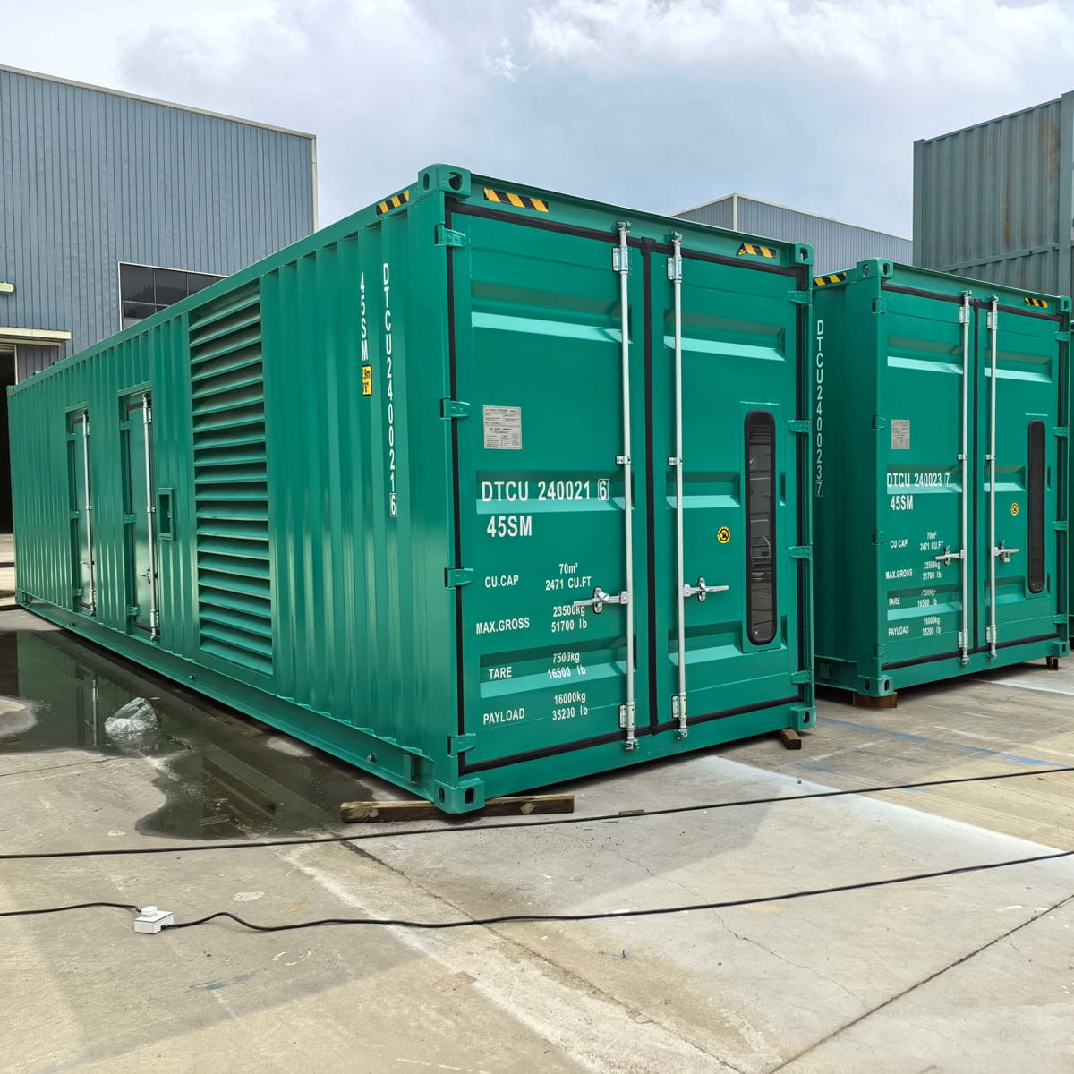 Container Type Diesel Genset