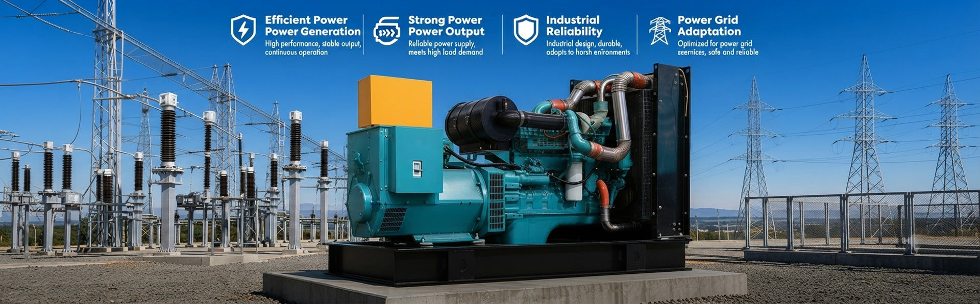 Open Type Diesel Gensets