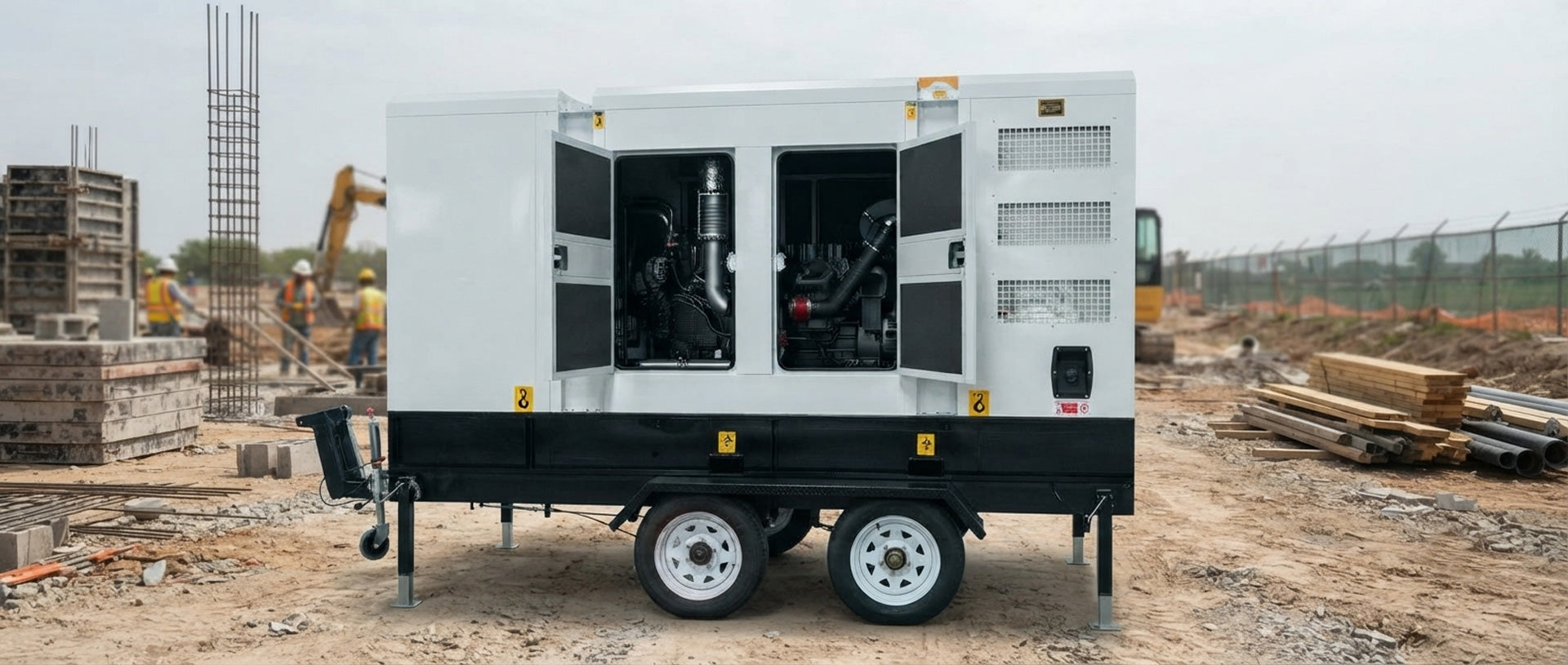 Trailer Type Diesel Generator Set