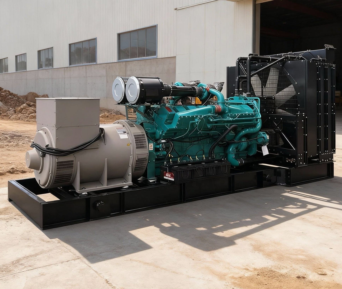 Volvo Open Type Diesel Generator Set